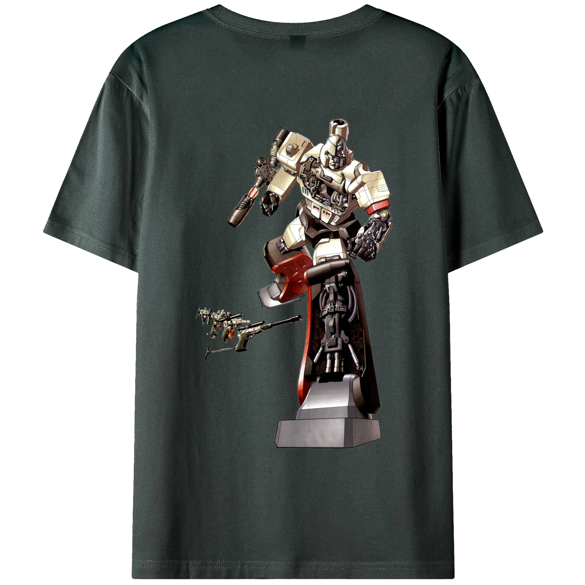 （画像用）  綿100％ メンズ半袖Tシャツ（バックプリント） 通気性